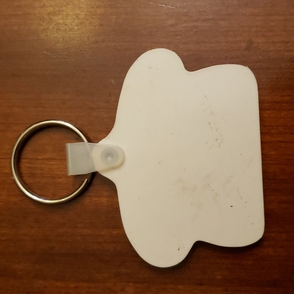 VINTAGE United Telephone Plastic Keychain - Picture 3 of 4